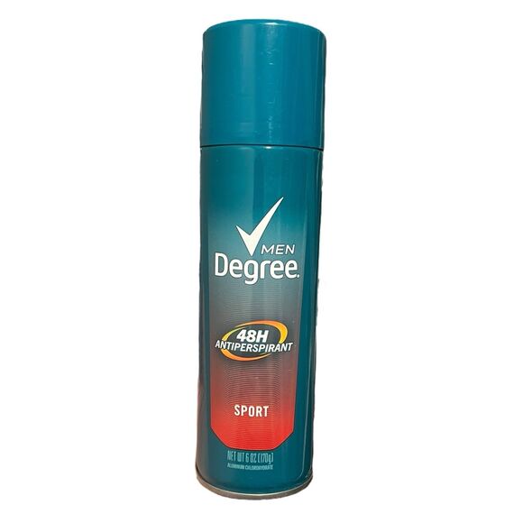 Degree Men Sport 48 Hr Antiperspirant 6 oz Spray DISCONTINUED COLLECTIBLE - Picture 1 of 6